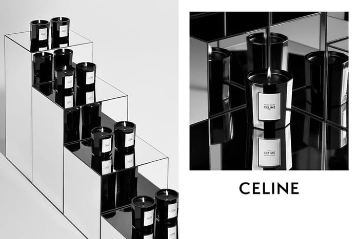極簡生活的極致：CELINE 推出首個蠟燭系列，美到令人屏息！