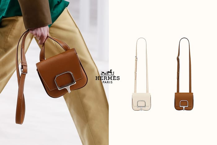 Hermès 人氣手袋推出迷你版，弧曲包身與銀釦飾盡顯摩登高級美！