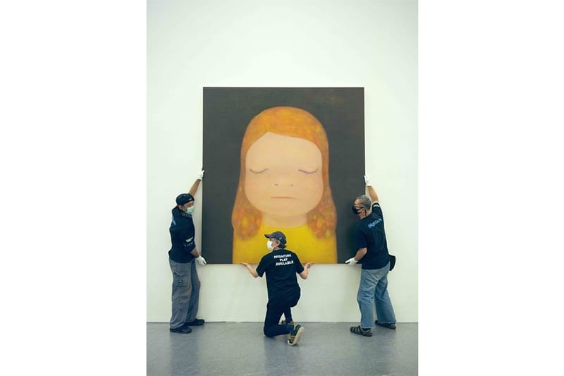 原寸大ポスター Slight Fever – YOSHITOMO NARA Exhibition