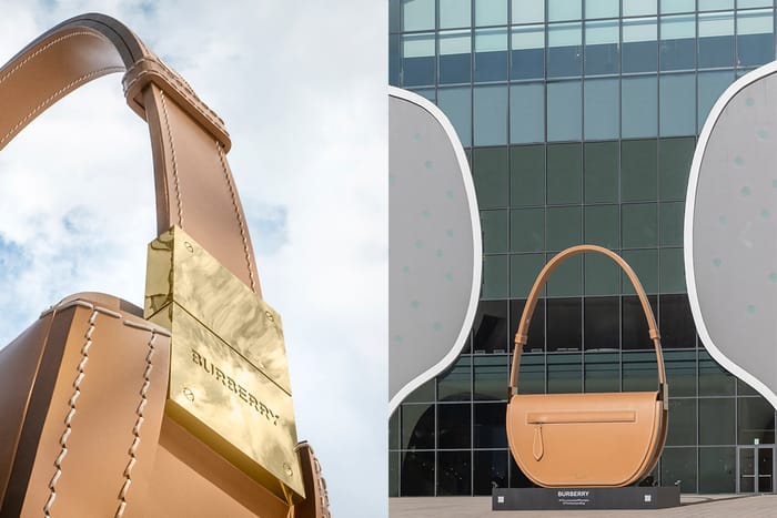 放大燈照到 Burberry Olympia：超巨大 11 公尺，乖乖待在臺中歌劇院前！