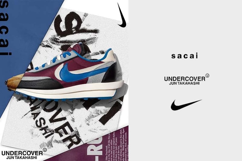 測試幸運指數：UNDERCOVER x SACAI x Nike LDwaffle 三方聯乘新作已