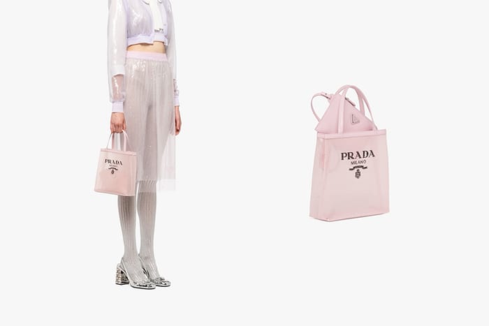 不想再經典款？Prada 引起討論的 1+1 珠片托特包就是答案！