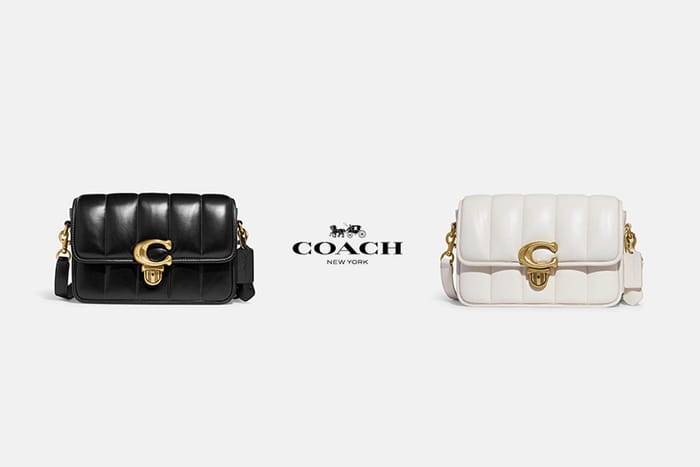ㄧ登場引熱議：Coach 全新單肩包，復古 C 扣標誌展現高級質感！