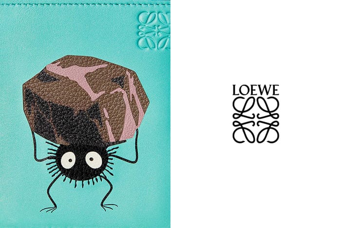 Loewe 與《千與千尋》將推出聯乘？產品細節圖率先曝光！