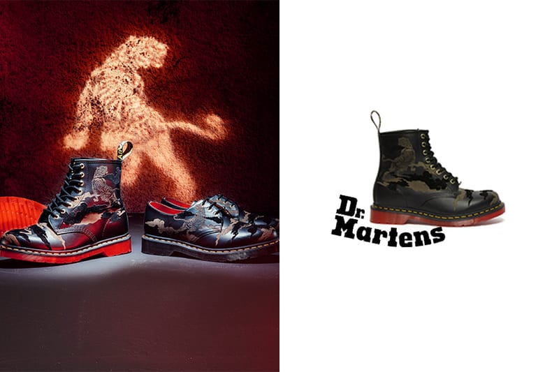 Tiger hot sale doc martens