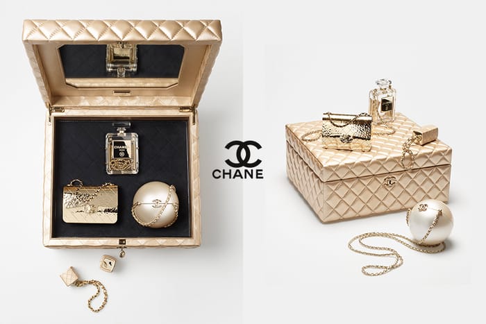 迄今最奢華：CHANEL 加推金色手袋禮箱，一口氣收 3 款迷你包！