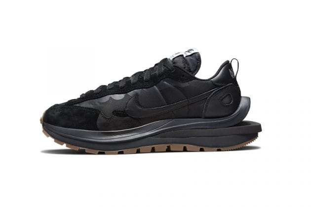 極簡全黑格調：sacai x Nike VaporWaffle 全新配色藏有的設計細節令