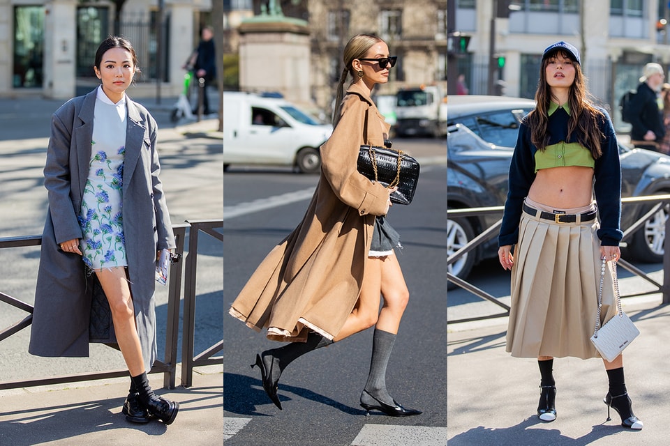 Miu Miu 超低腰短裙席捲街頭！一覽巴黎時裝週 30+ 精彩街拍造型！ - POPBEE