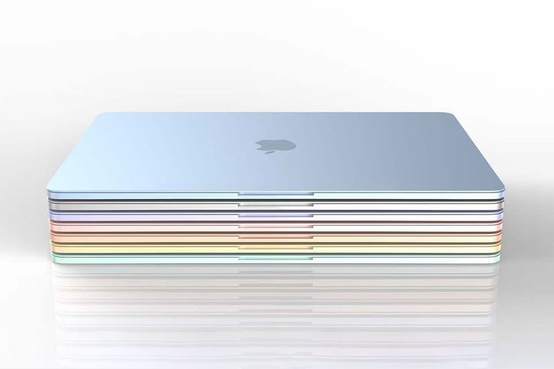 除了有多種顏色外型，消息預測未來Apple 將為Macbook Air 推出15 英吋