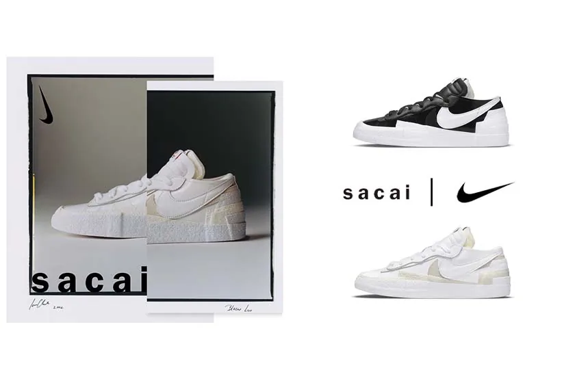 極簡黑白格調：Sacai x Nike Blazer Low 高人氣波鞋全新配色發售日期