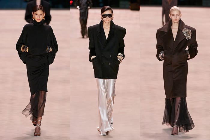 PFW：沈迷 Saint Laurent 極致粹黑下，那婀娜多姿的巴黎女人！
