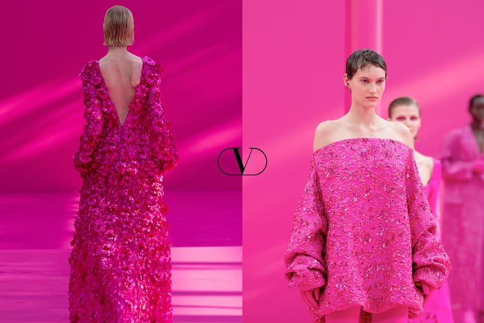 PFW：有一種粉… 叫 Valentino 粉！簡約仍不失華麗，優雅也跟別人不一樣！