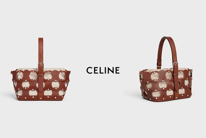 洋溢法式浪漫：Celine 的 Triomphe 拼花野餐籃為春夏帶來夢幻氣息！