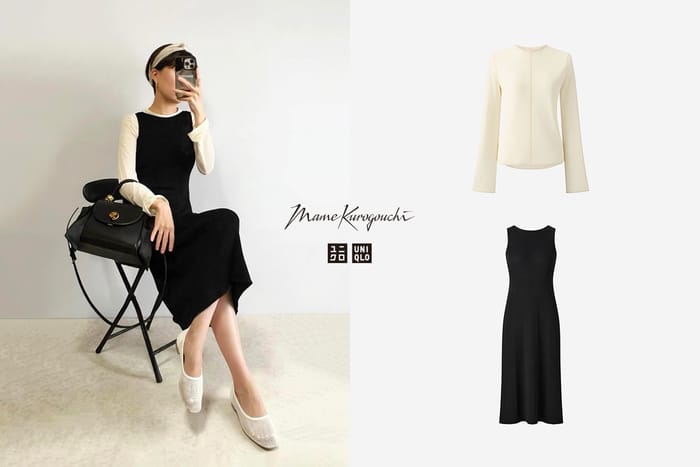 黑馬單品相加：UNIQLO and Mame 羅紋洋裝，隱藏穿法比單穿更高級！