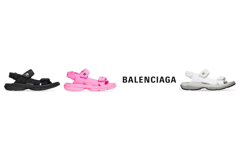 下一雙熱賣涼鞋：Balenciaga 新品Tourist Sandal，老爹鞋的夏季解構版