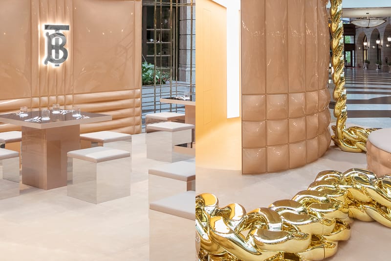 Burberry 洗版IG 的限時店：巨大Lola Bag 變成拍照間，還有限量