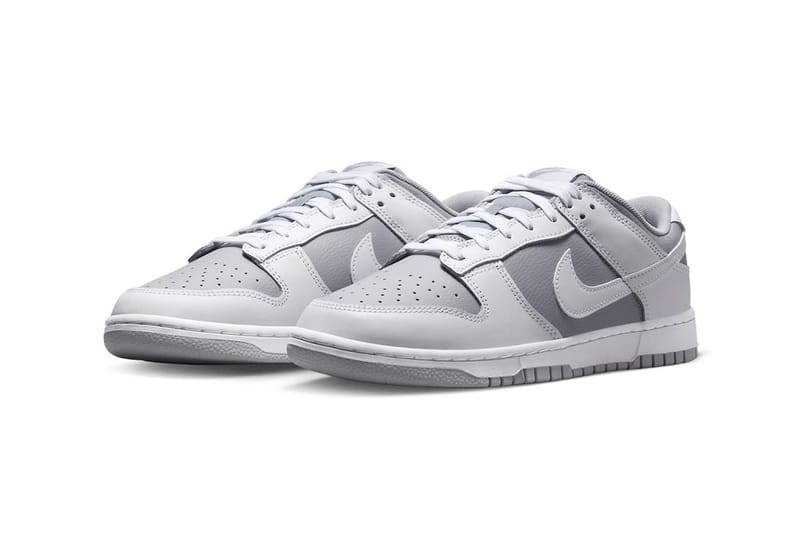 低飽和美：Nike Dunk Low 極簡灰白登場，清冷格調如Dior x Nike Jordan