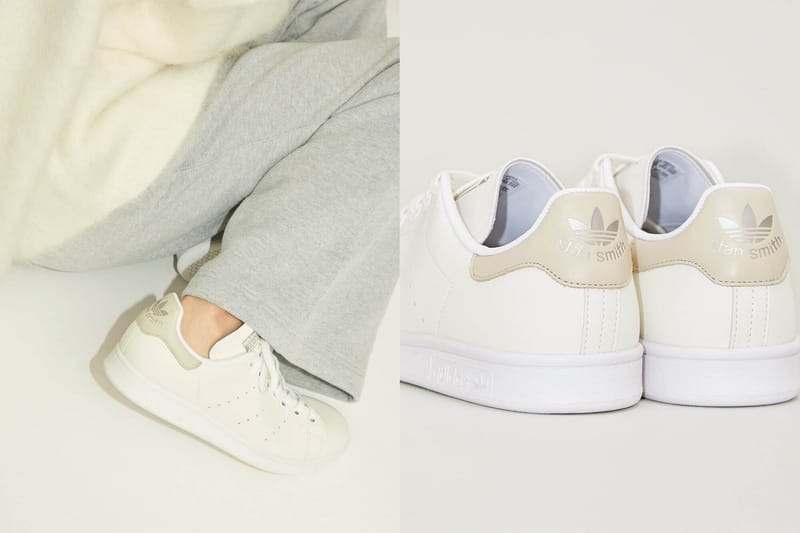 限定 BEAUTY&YOUTH UNITED ARROWS x adidas Adidas Originals 限定溫柔燕麥色Stan Smith ！知性系女生這杯