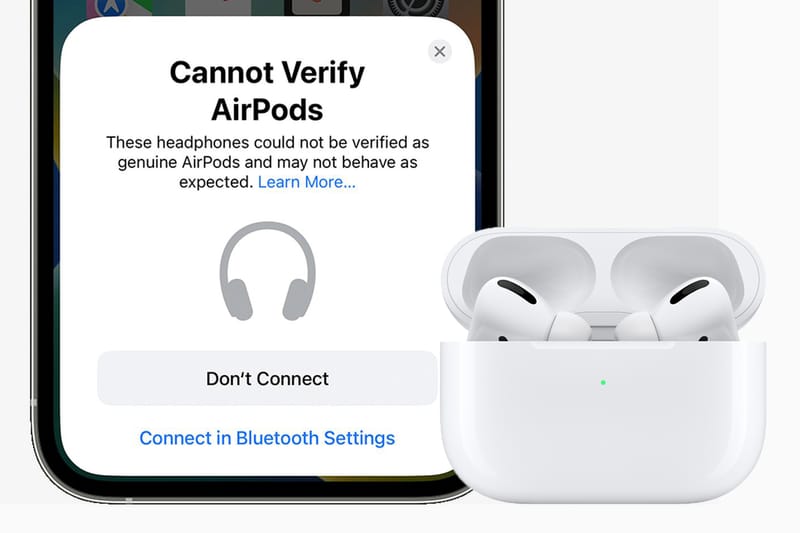 秒辨真偽：Apple 打假出奇招，iOS 16 增設檢測假冒AirPods 的新功能