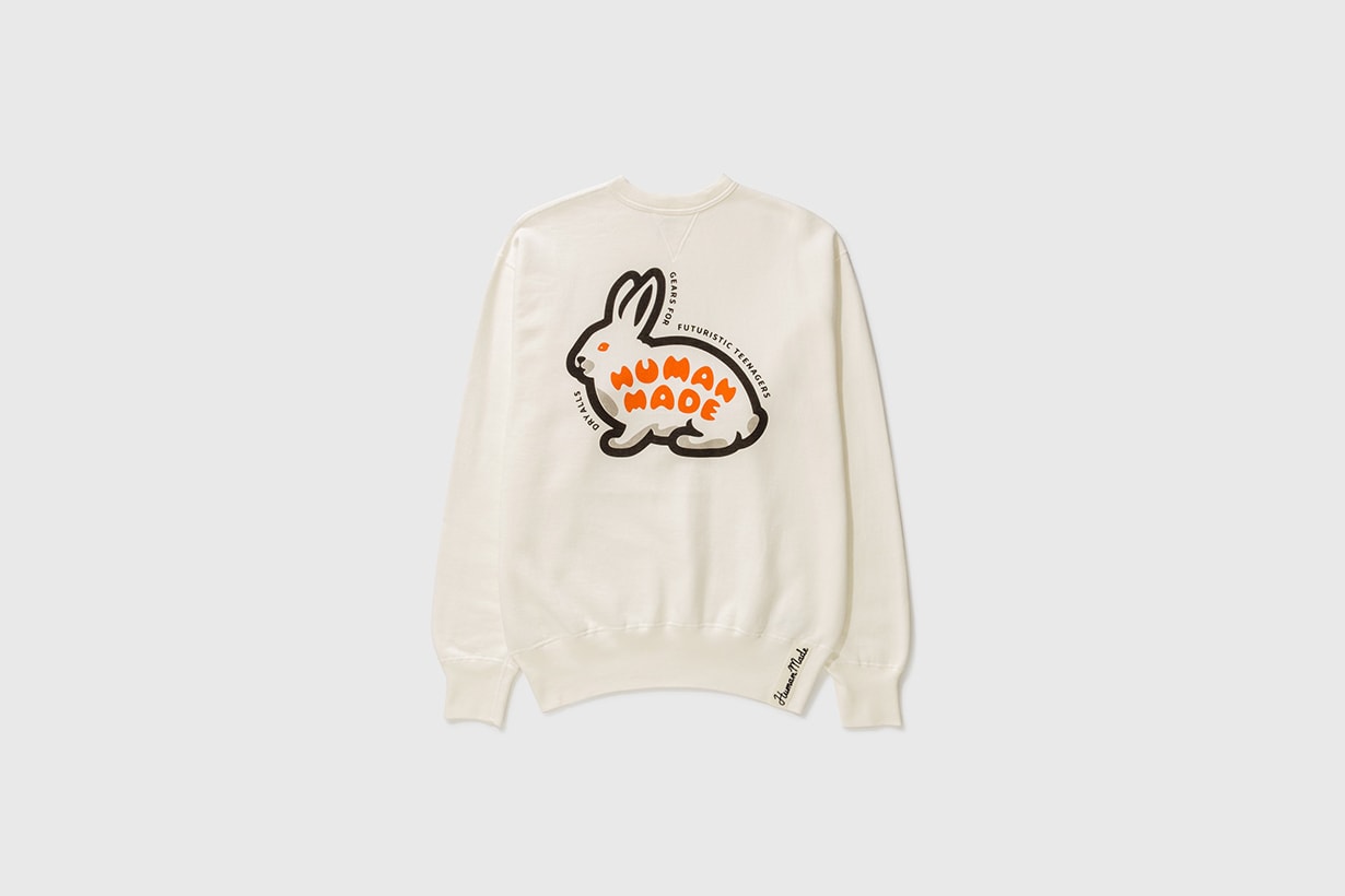 迎接兔年最適合：抱枕、T-shirt、馬克杯 ... Human Made 可愛滿分兔兔登場！ - POPBEE