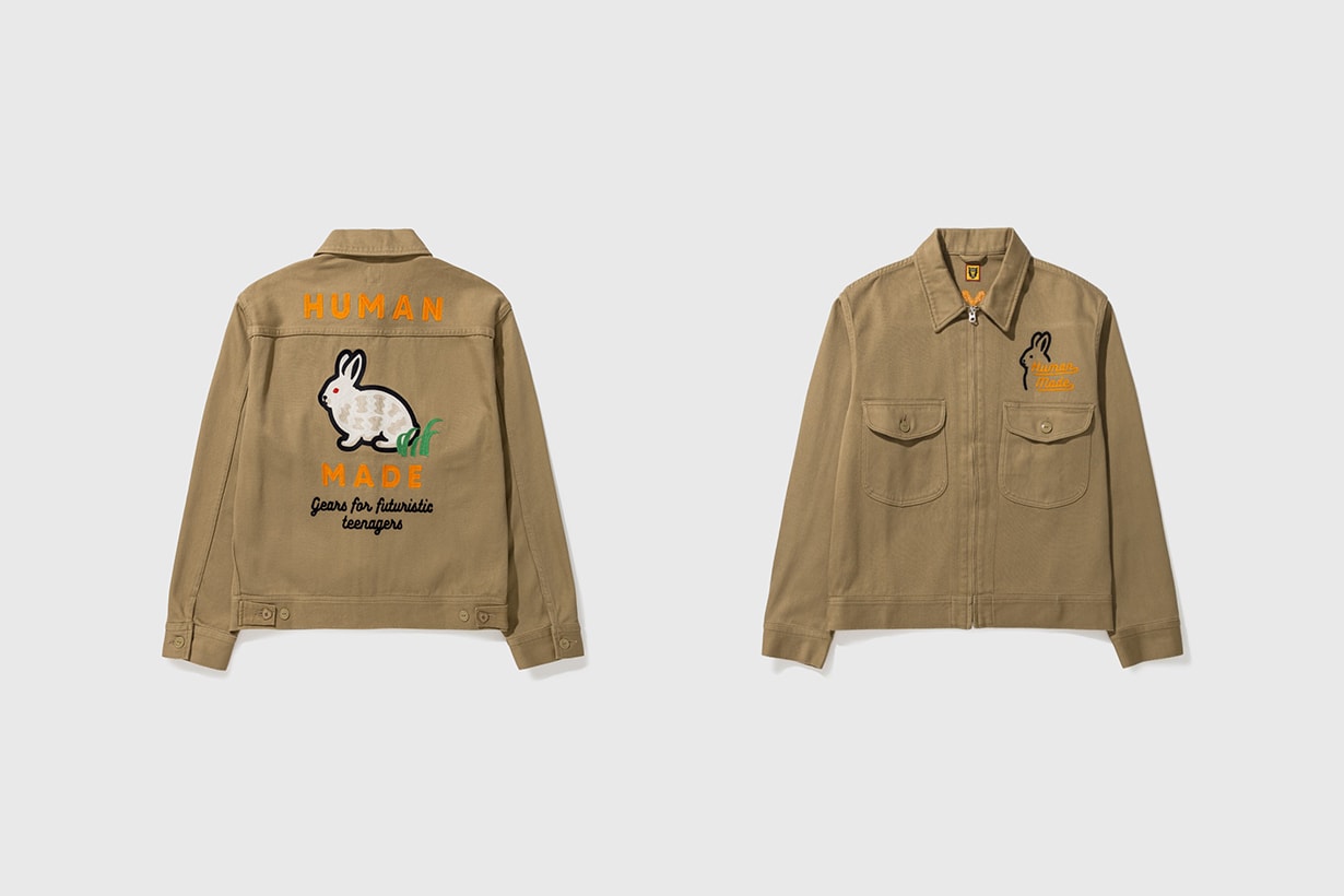 迎接兔年最適合:抱枕、T-shirt、馬克杯 ... Human Made 可愛滿分兔兔登場! - POPBEE