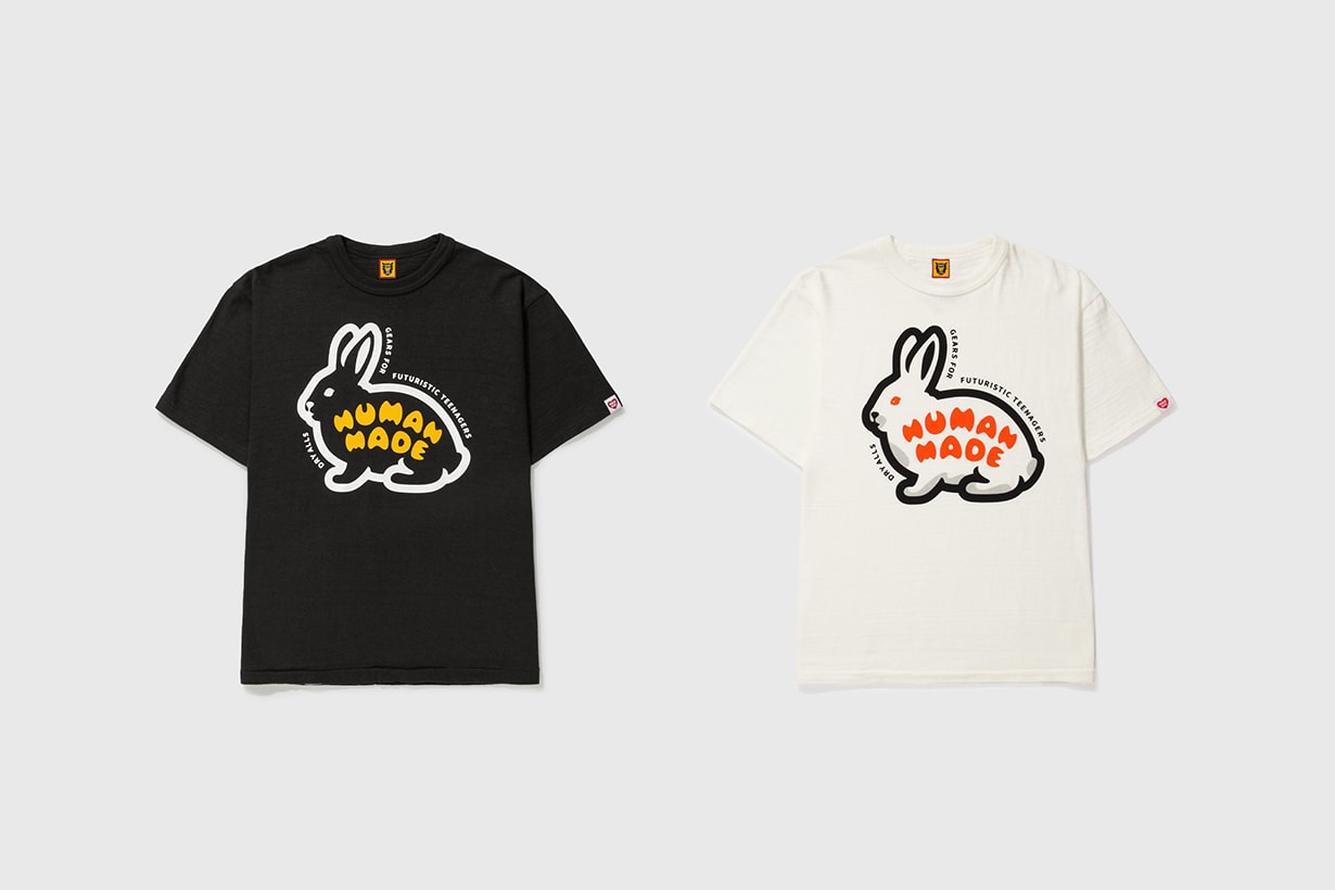 迎接兔年最適合:抱枕、T-shirt、馬克杯 ... Human Made 可愛滿分兔兔登場! - POPBEE