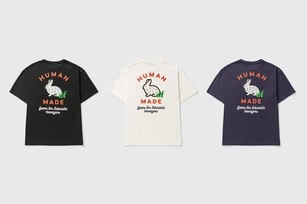 迎接兔年最適合:抱枕、T-shirt、馬克杯 ... Human Made 可愛滿分兔兔登場! - POPBEE