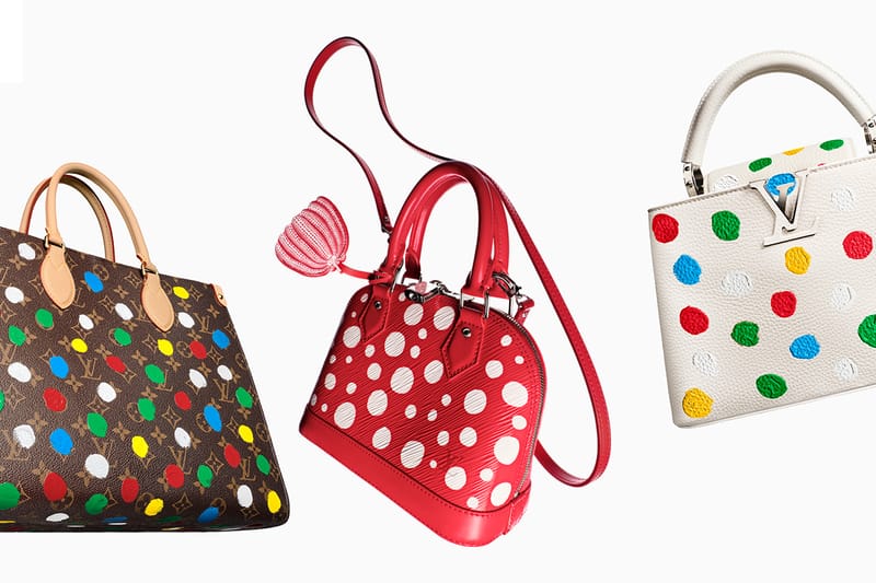 2023 時尚界第一個重量級聯乘，Louis Vuitton x Yayoi Kusama 首批配飾