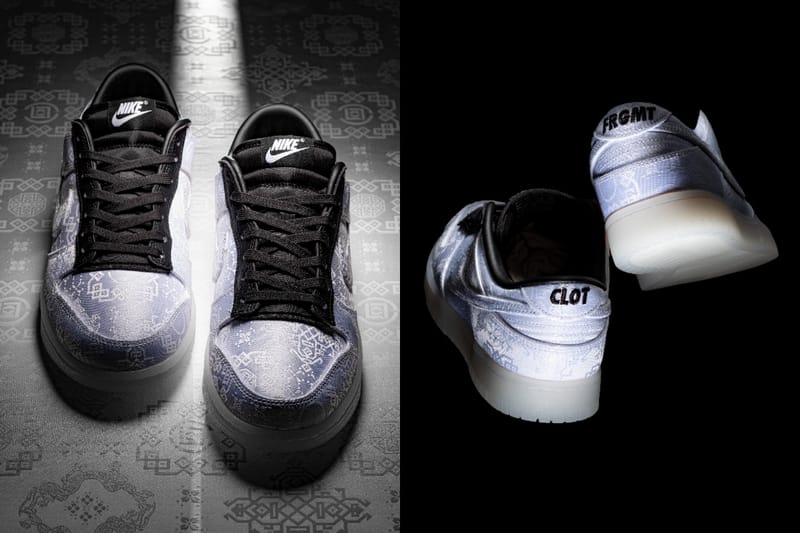 Clot x fragment design x Nike Dunk Low 三方聯乘懶人包，更有女生