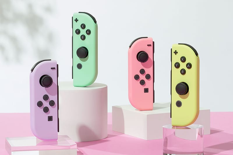 療癒人心的粉嫩色調：Nintendo 為Switch 推出四款全新Joy-Con 手把