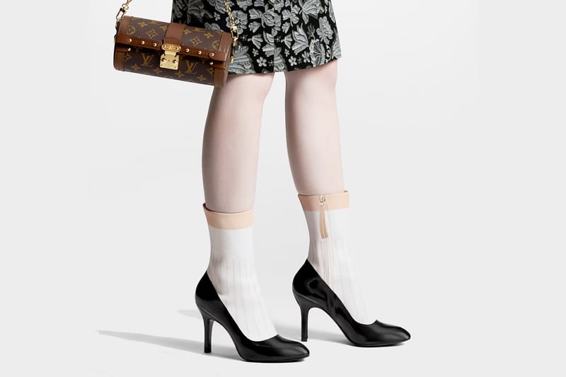 Louis Vuitton 即將洗版：遠看是襪子+ 高跟鞋，近看是一筆一畫手繪的 