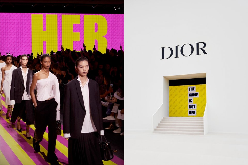 Dior 2024 春夏大秀 5 點解析，佈滿會場「Not Her」有什麼故事？ POPBEE