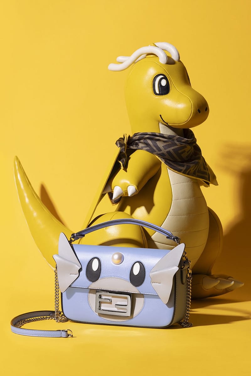 當可愛快龍成為主角：小皮件、手袋... Fendi x Frgmt x Pokémon 三方