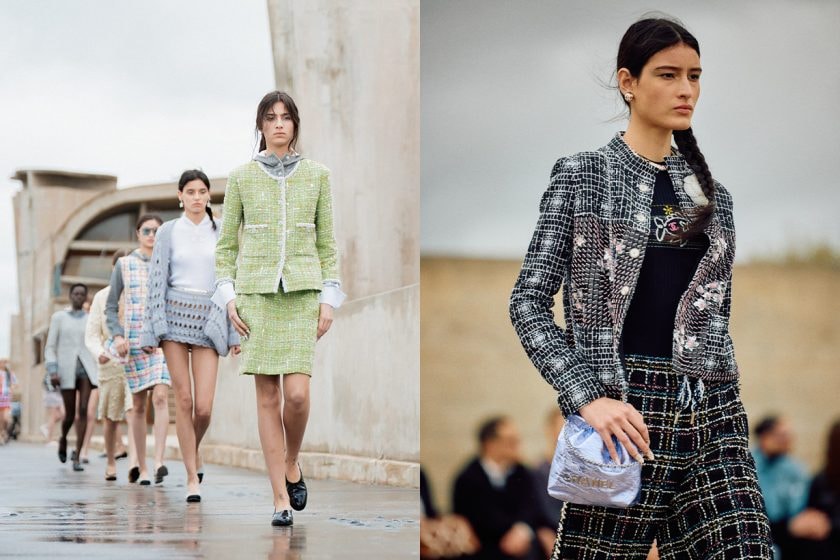 和 CHANEL Cruise 去一趟法國馬賽度假：斜紋軟呢泳衣、貝殼洋裝... 大秀中的夢幻海底世界！ - POPBEE
