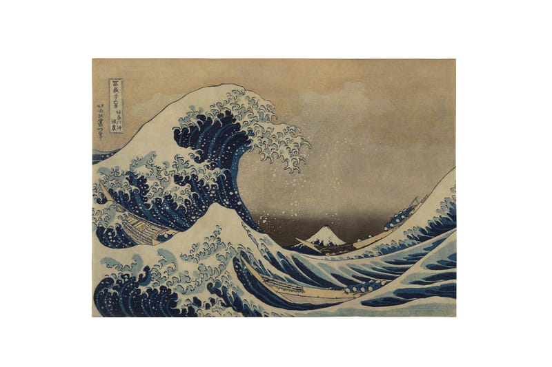 浮世繪 浮世繪磁鐵｜葛飾北齋《神奈川沖浪裏》_翡冷翠文創