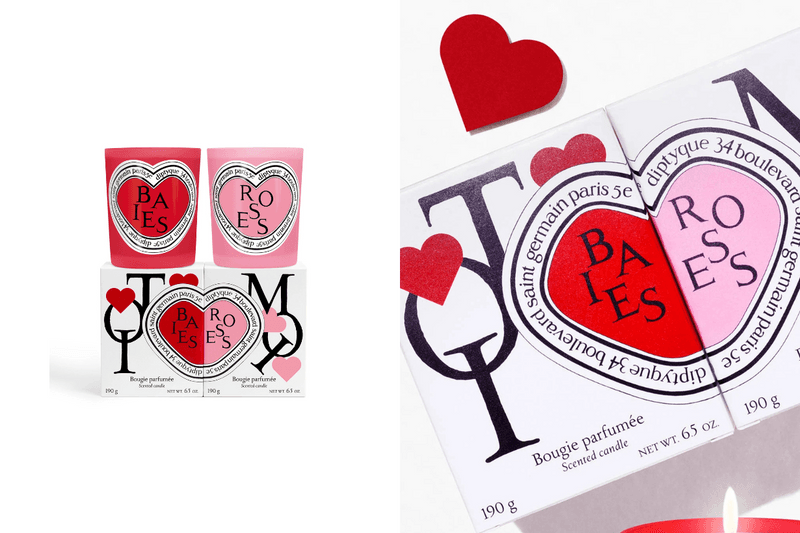 diptyque 限定デュオ クラシックキャンドル ベ ローズ キャンドル