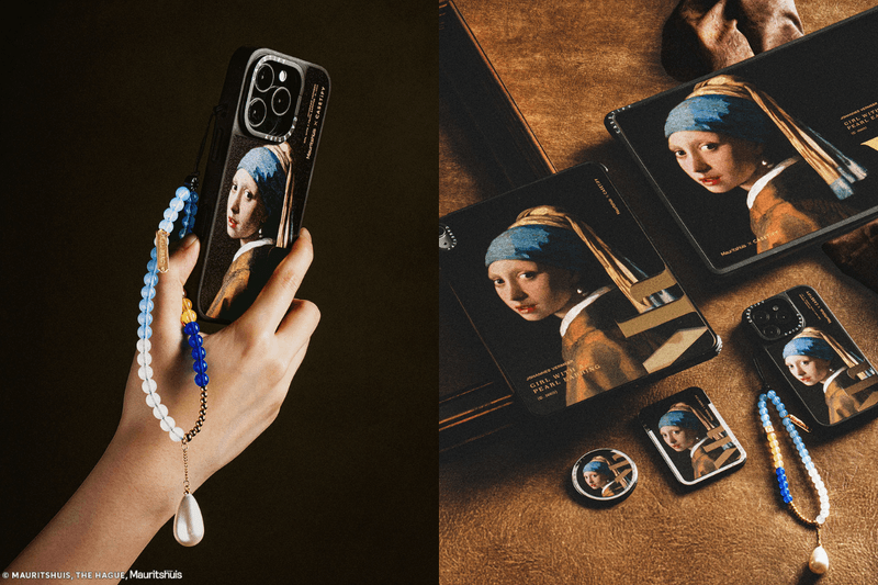 重現「戴珍珠耳環的少女」：CASETiFY x 莫瑞泰斯皇家美術館，把名畫