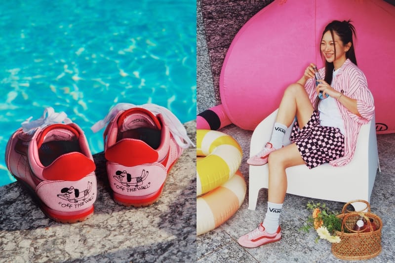 Vans 攜手首爾藝術家Riroo，為Super Lowpro 加入可愛的小插畫