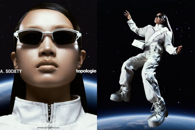 A.SOCIETY x Topologie 推未來感十足的時尚太眼眼鏡，戴上後再也