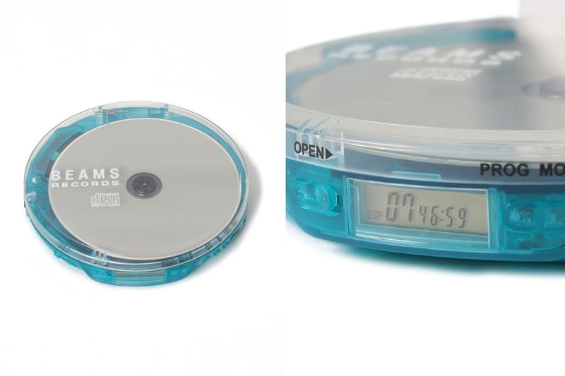 ポータブルプレーヤー BEAMS RECORDS Clear Portable CD Player BEAMS RECORDS（ビームス レコーズ）Clear Portable CD Player