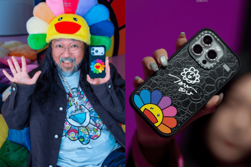 新品【村上隆X CASETiFY】 FLOWERSBLOOM ピンク New MURAKAMI drop