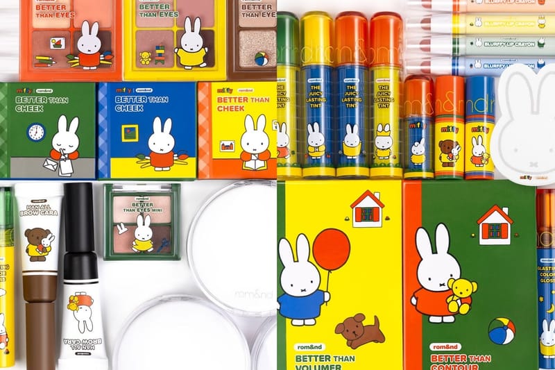 rom&nd Miffy 聯乘系列：書本造型胭脂、光影盤及唇膏- POPBEE