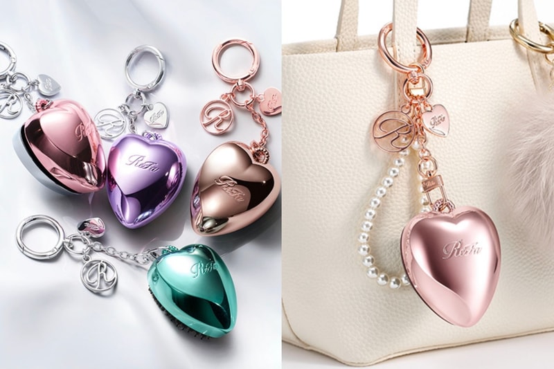 ReFa HEART BRUSH charm 顏色、售價、開賣日期：愛心梳吊飾玫瑰金與 3 款新色 - POPBEE