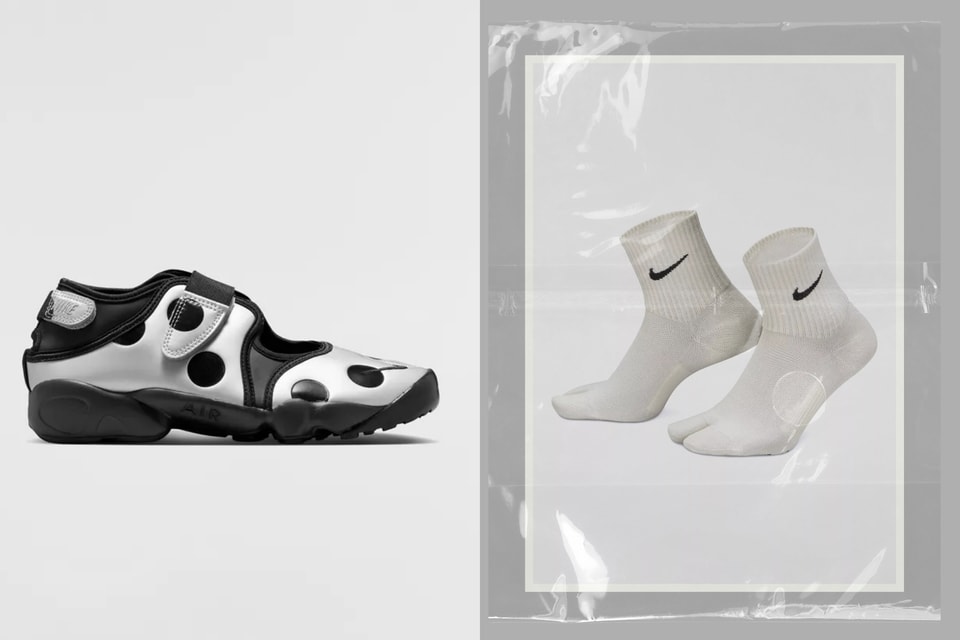 Nike 分趾襪 2026 夏日穿搭推薦：Air Rift 波點忍者鞋完美搭檔 - POPBEE