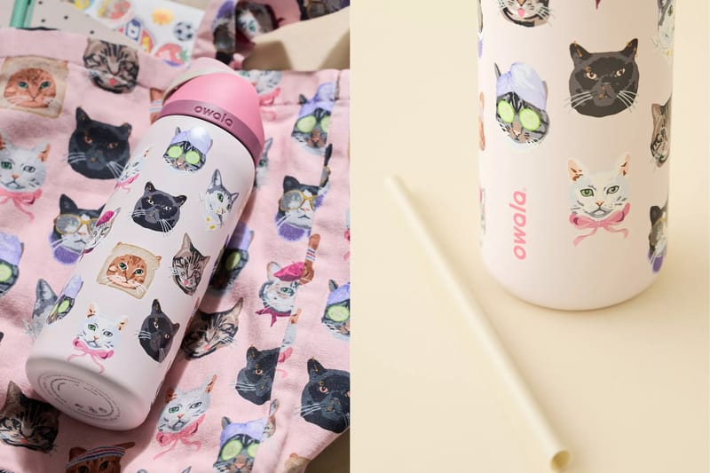 Owala UO獨家貓咪保溫瓶：FreeSip 32oz 設計、價格與購買資訊- POPBEE