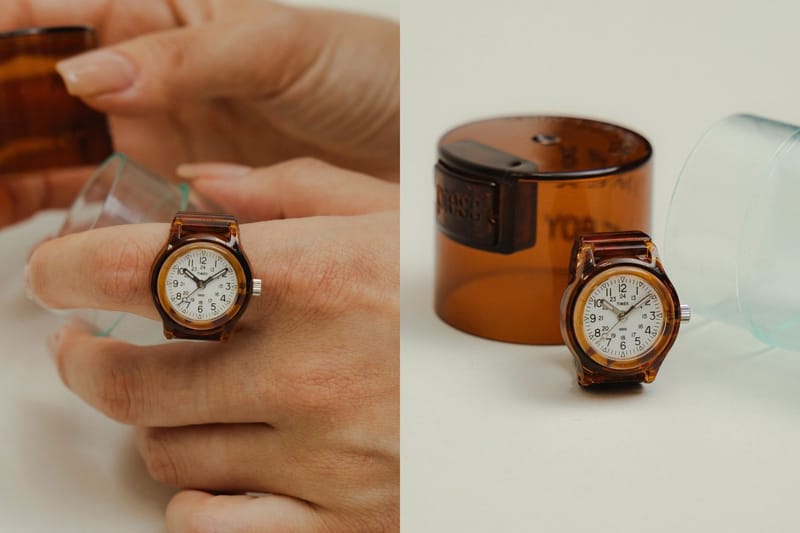 BEAMS BOY 【別注】TIMEX / RING WATCH Camper BEAMS BOY x TIMEX exclusive ring watch: 50th-anniversary limited