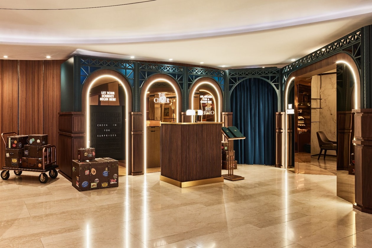 THE CHATER Debuts at Landmark! Mandarin Oriental Team Creates a Train ...