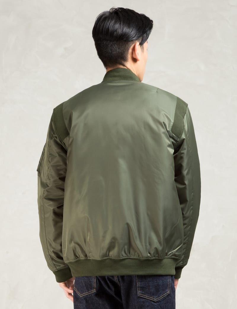 ジャケット・アウター Stussy MA-1 Jacket Olive Stüssy - Olive Ma1 Jacket | HBX