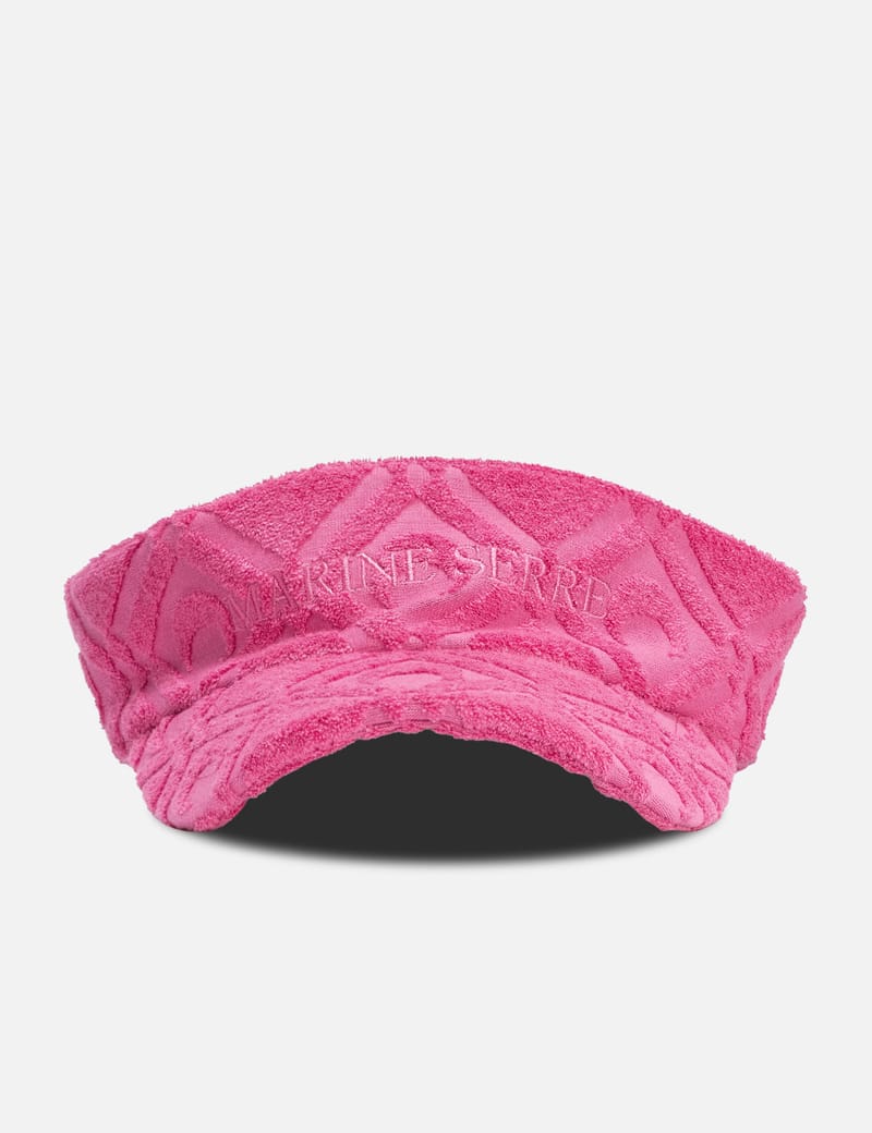 Marine Serre - Sponge-Jacquard Visor | HBX