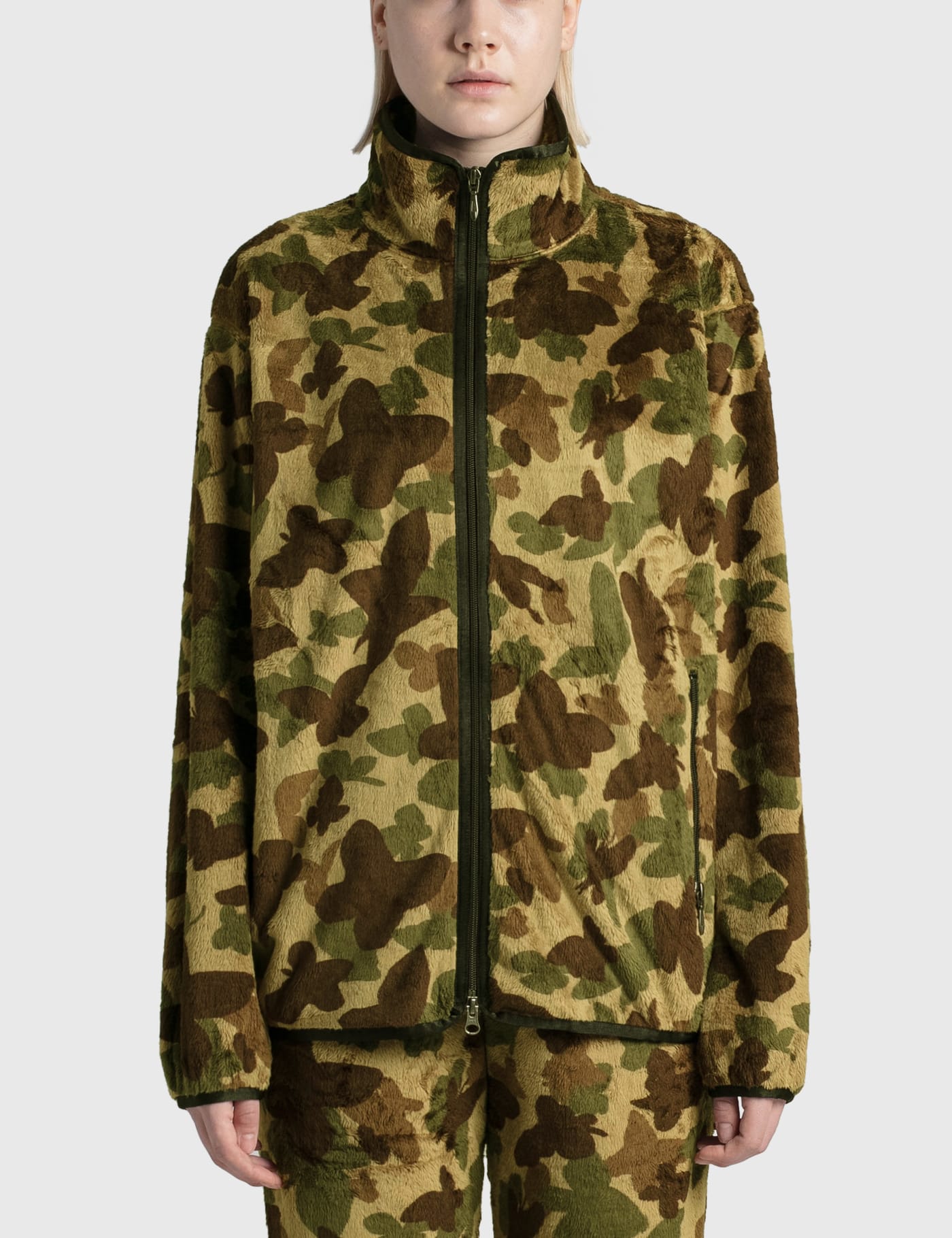 Needles - W.U. Piping Jacket - Micro Fur / Papillon Camo | HBX - Globally  Curated Fashion and Lifestyle by Hypebeast